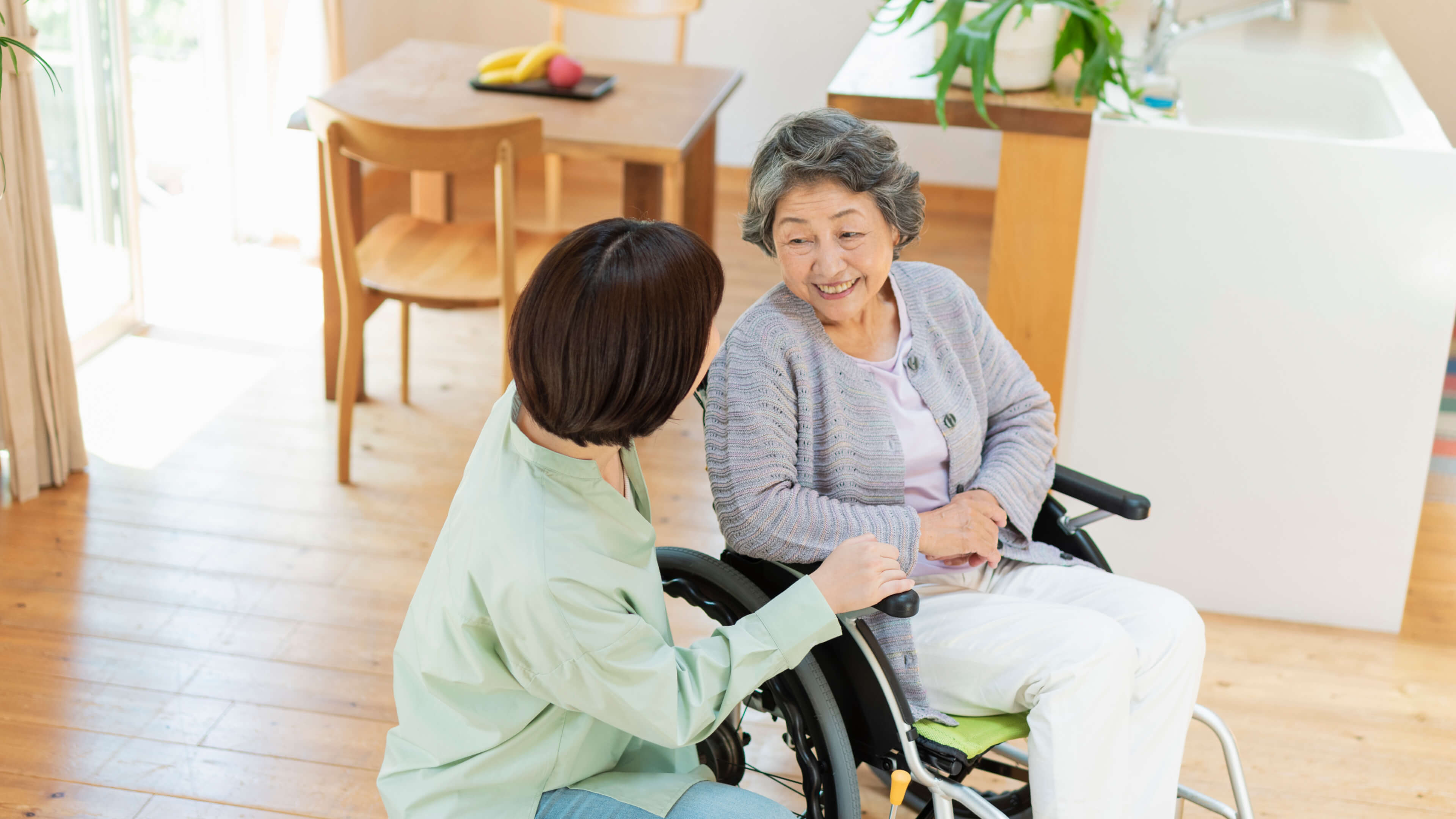 訪問介護の様子